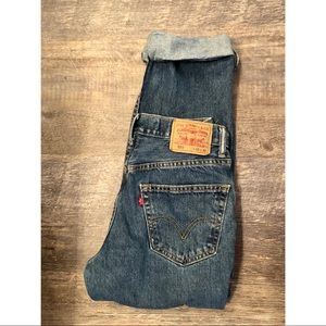 Vintage Jeans| High Waisted Levi 550 Tapered